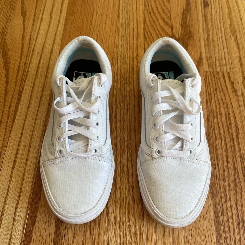 White Vans sneakers